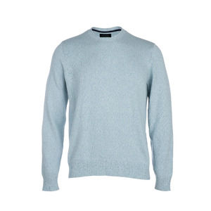 NEW! NAADAM Size Medium Marled Crewneck Sweater Aqua $245 msrp J6-7